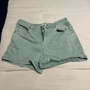 Tread & Supply Co. Mint Green Shorts